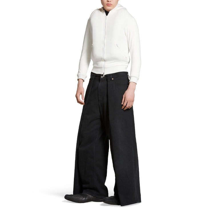 Balenciaga Double Side Pants 'Black' 767983TNW111672 - 4