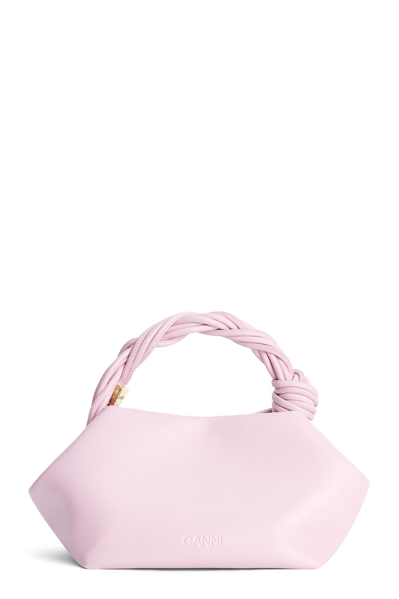 LIGHT PINK SMALL GANNI BOU BAG - 1