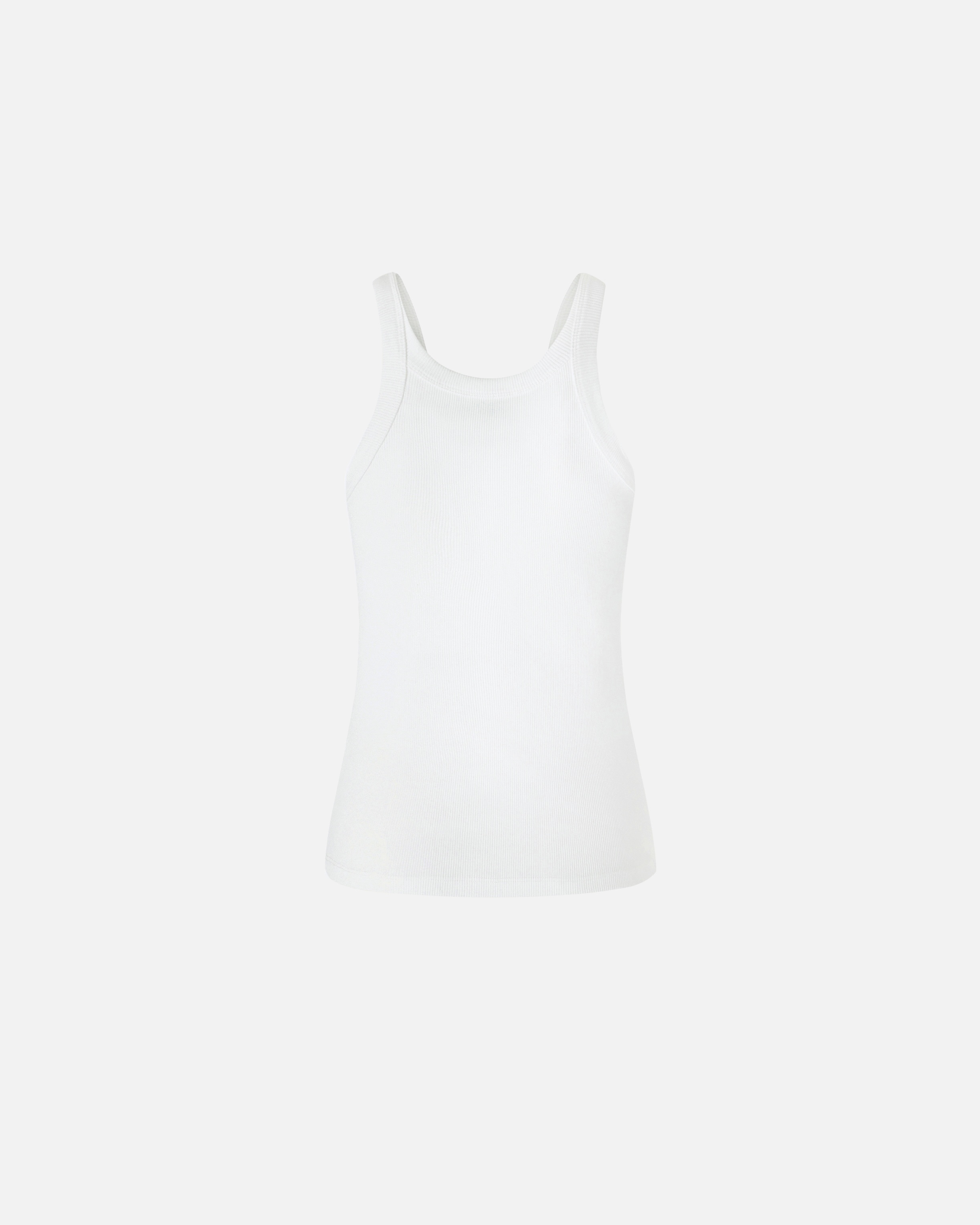 REIMAGINE BY PINKO X PATRICK MCDOWELL RIBBED VEST TOP WITH BUCKLE - 6