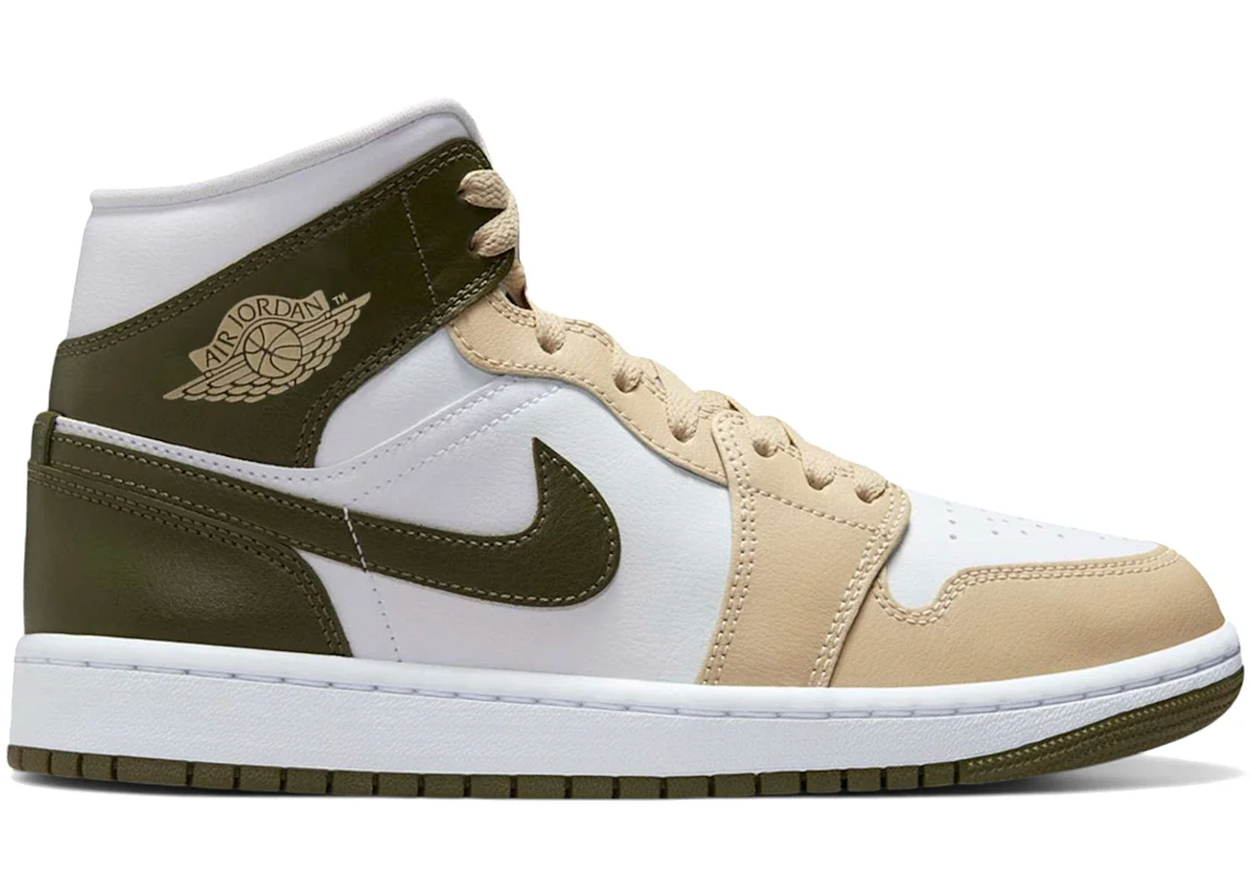 Jordan 1 Mid Military Drab (Women's) - 1