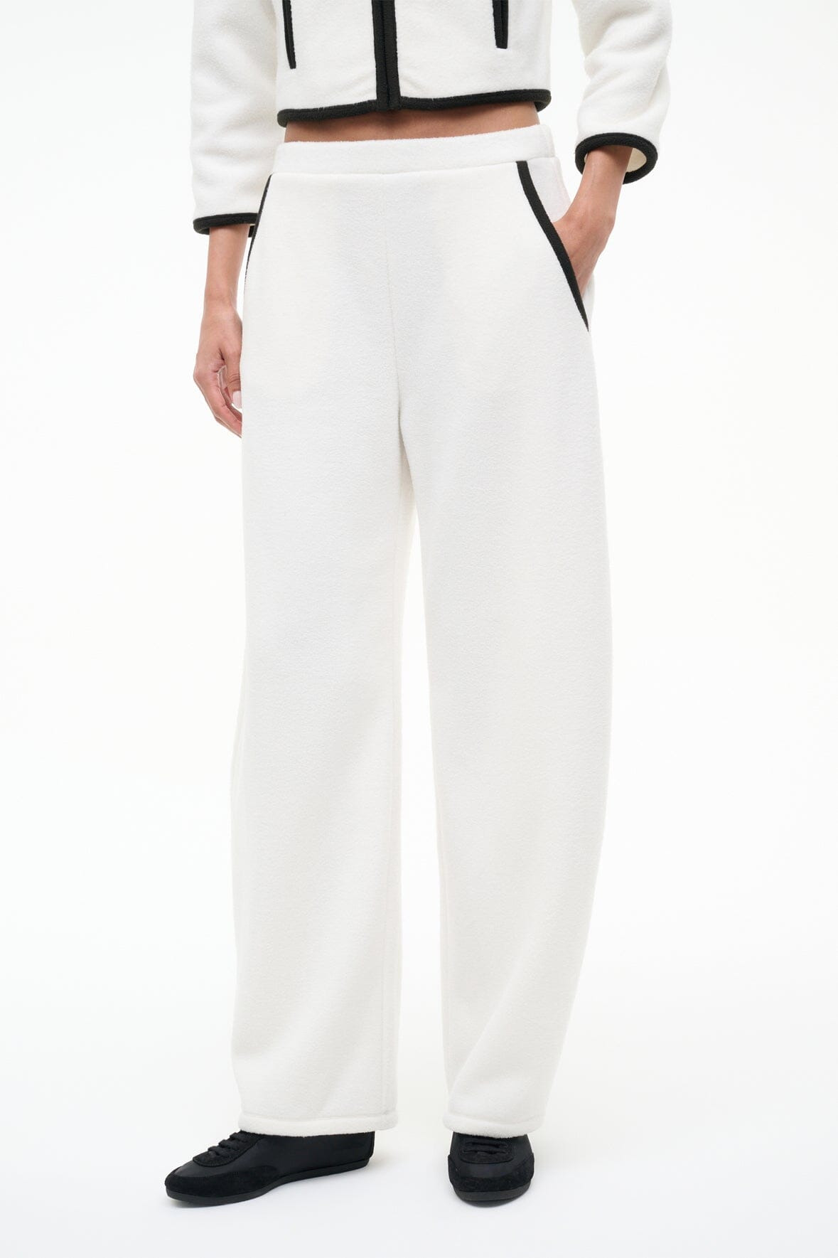 STAUD MATCH PANT IVORY - 3