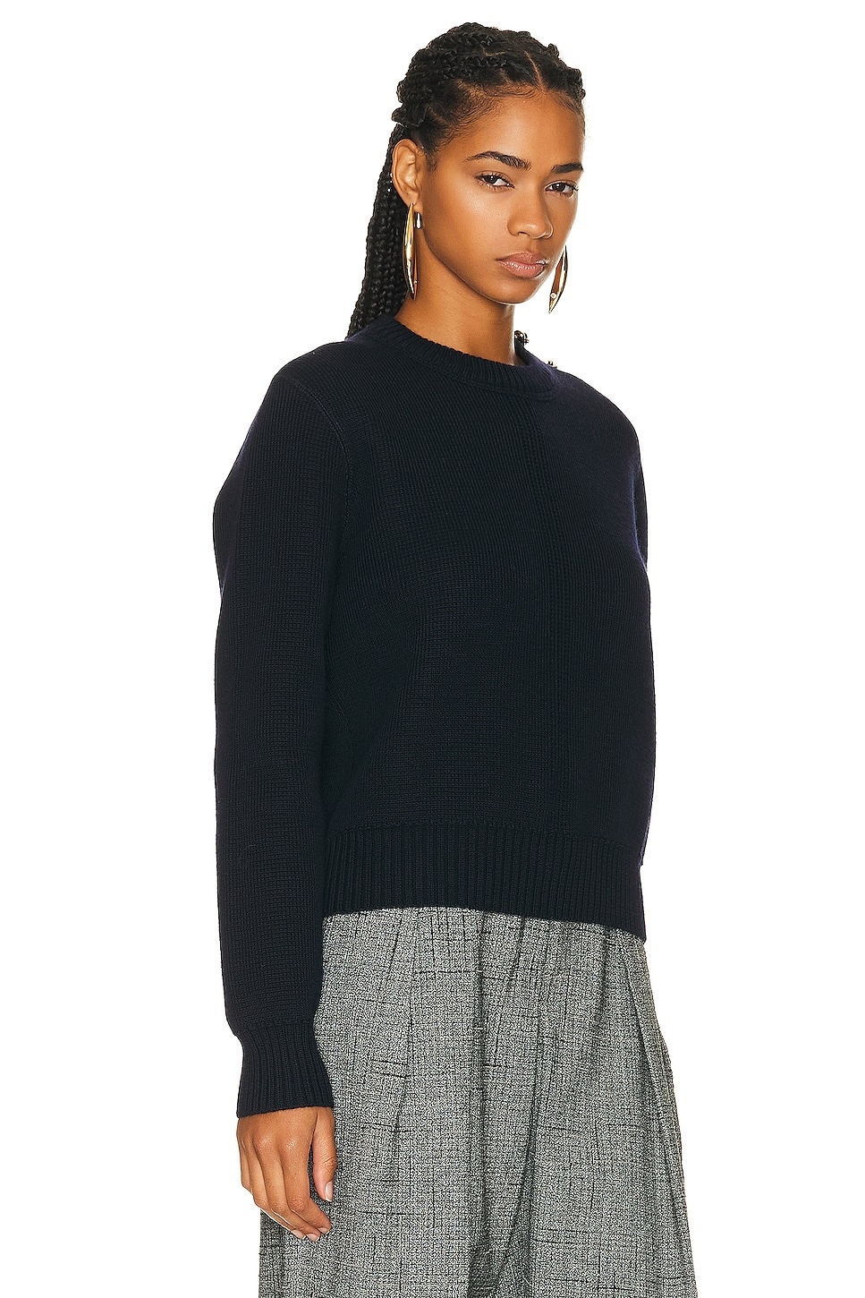 Dry Wool Rib Sweater - 2
