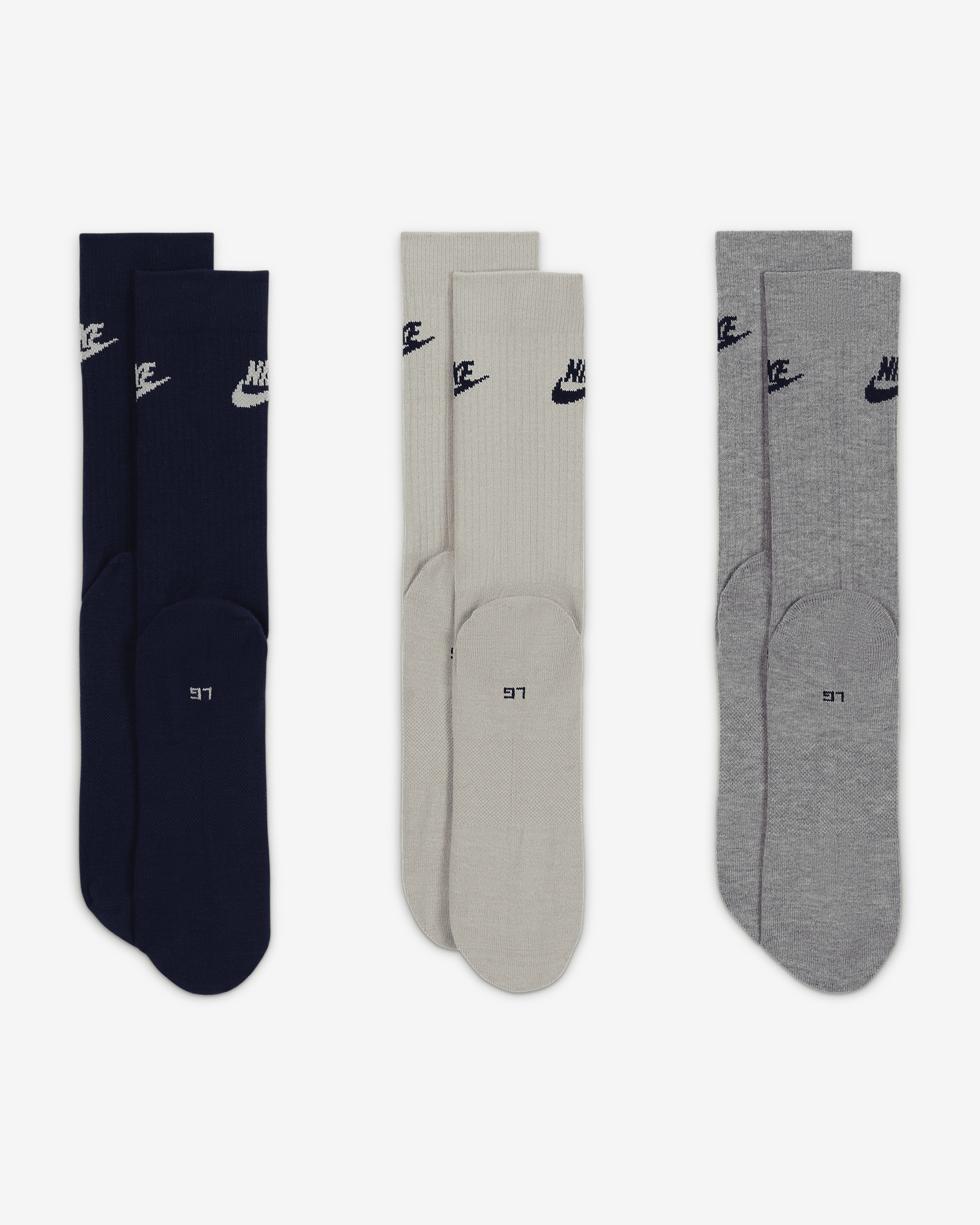 Nike Sportswear Everyday Essential Crew Socks (3 Pairs) - 3