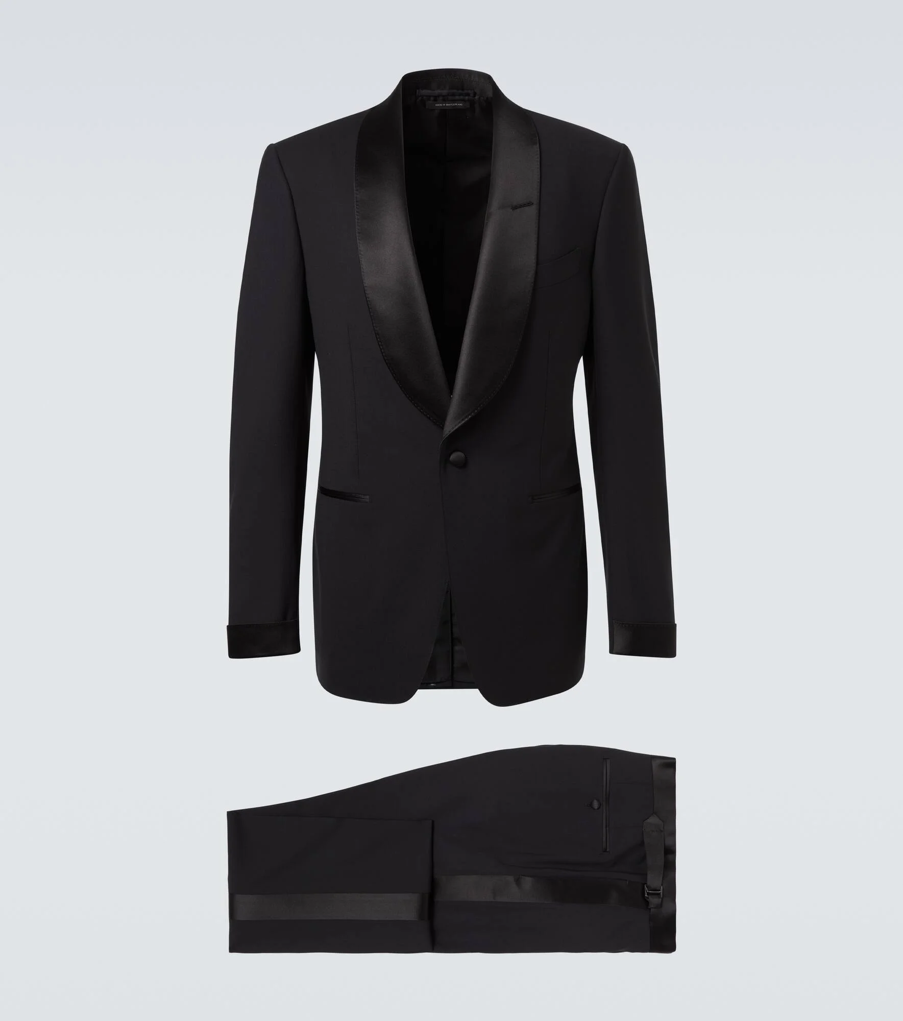 Wool-blend tuxedo - 1