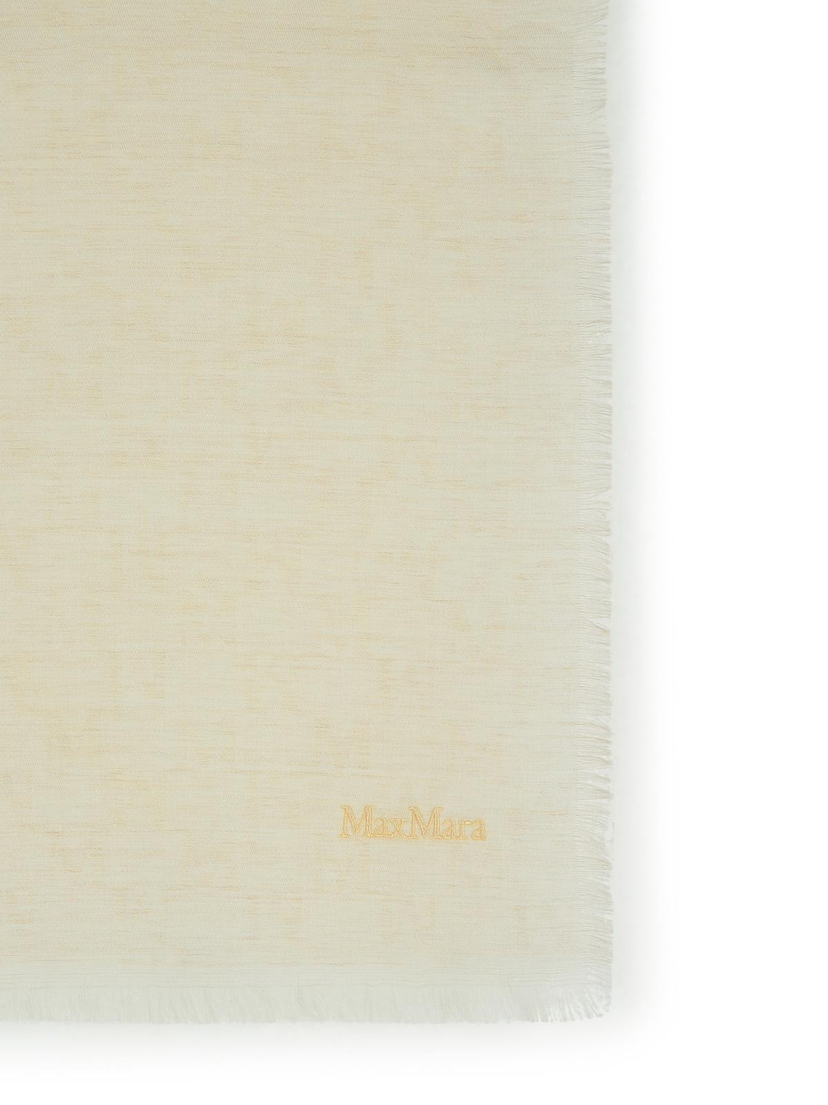 Max Mara Magico' Virgin Wool Scarf Tela Women - 3