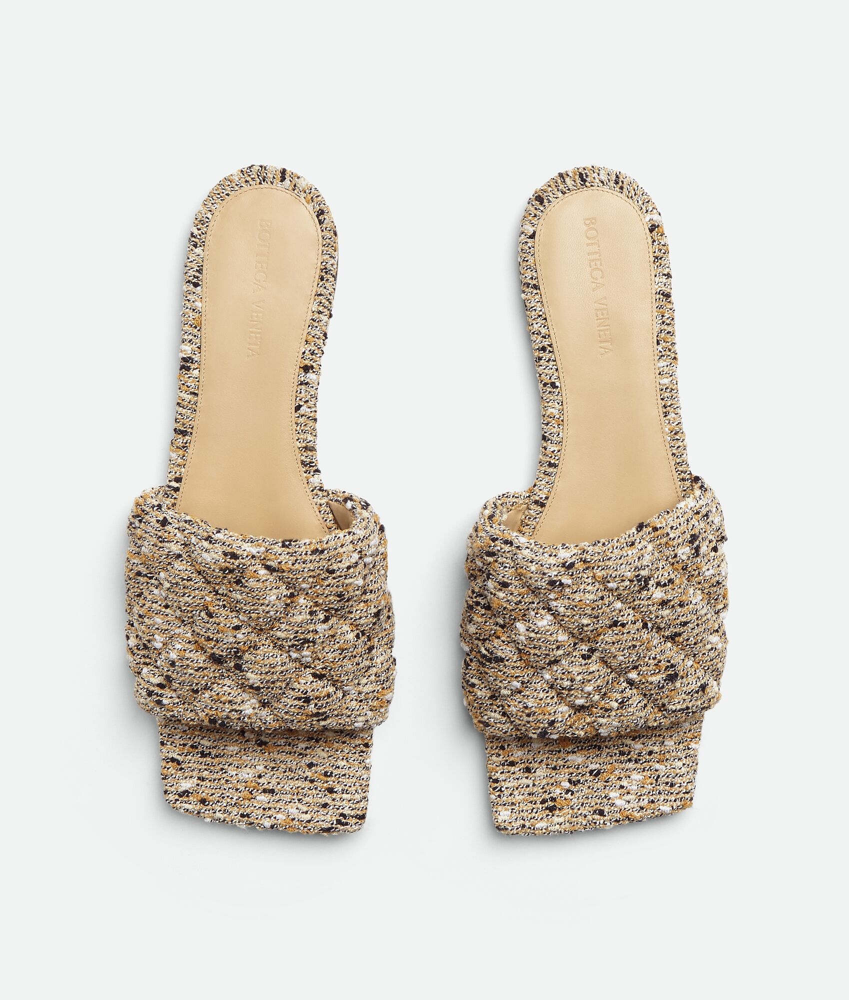 padded flat sandal - 4