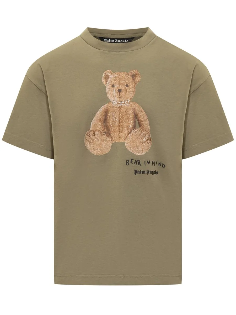 Palm Angels Palm Angels T-Shirt Bear In Mind - 1