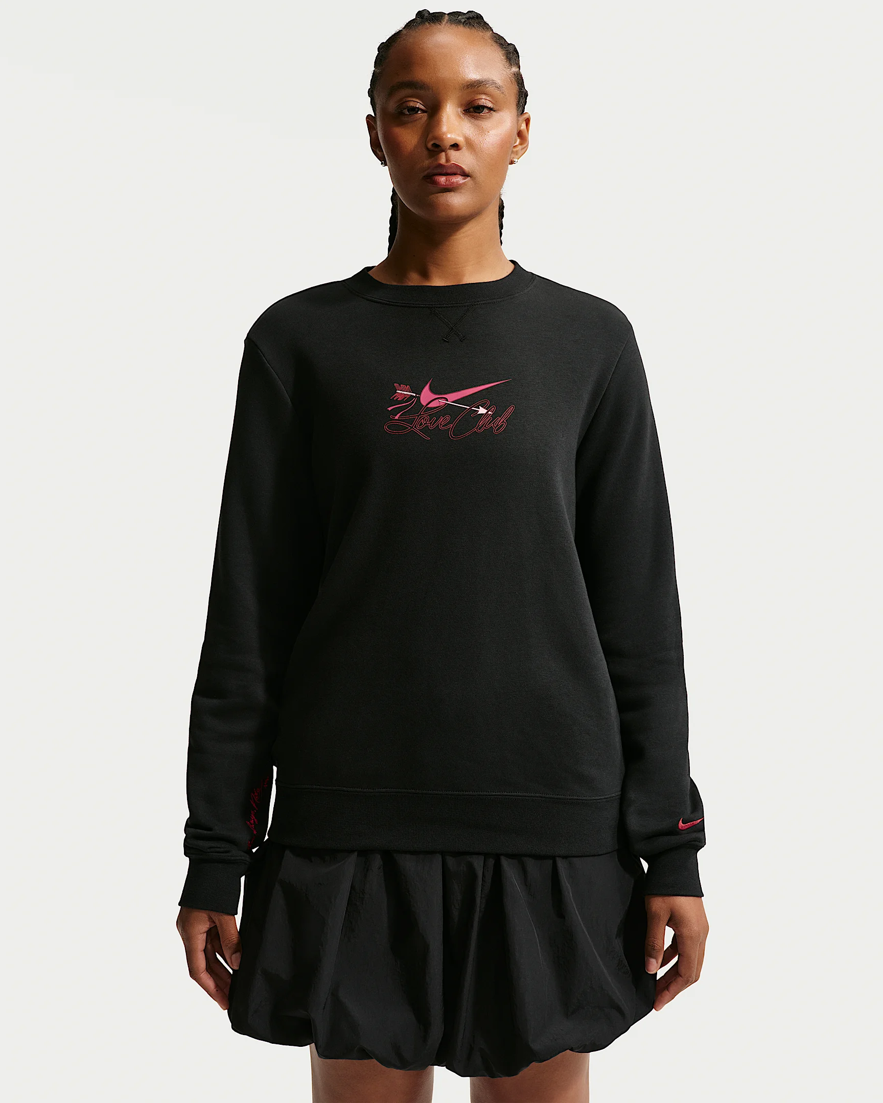 Nike Sportswear Club Fleece Women's Crew-Neck Sweatshirt - 1