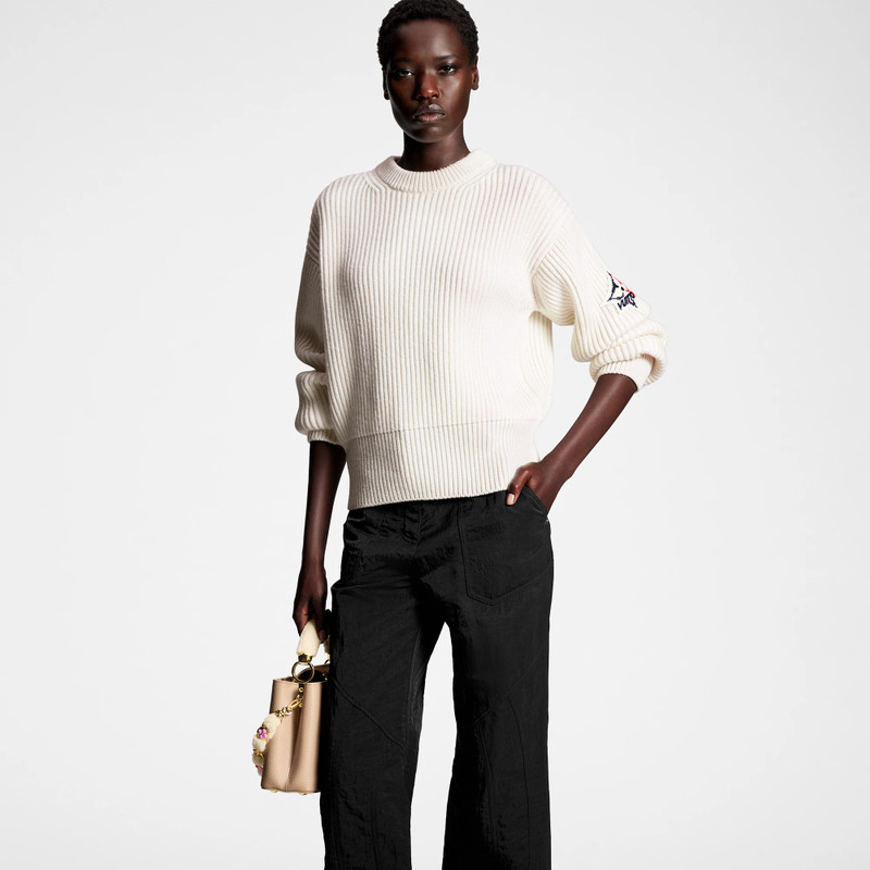 Crinkled Nylon Flared Ski Pants 5