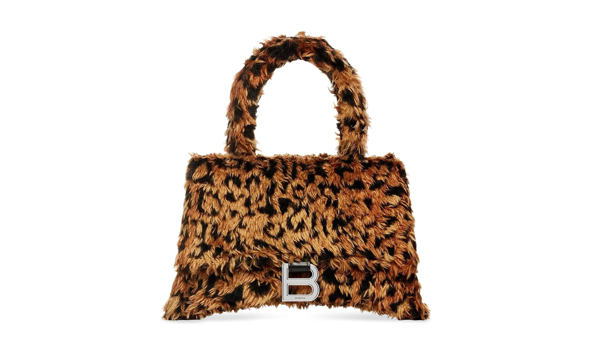 Hourglass Small Handbag With Strap "Beige/Brown" 676365 2AAJH 2766 - 1