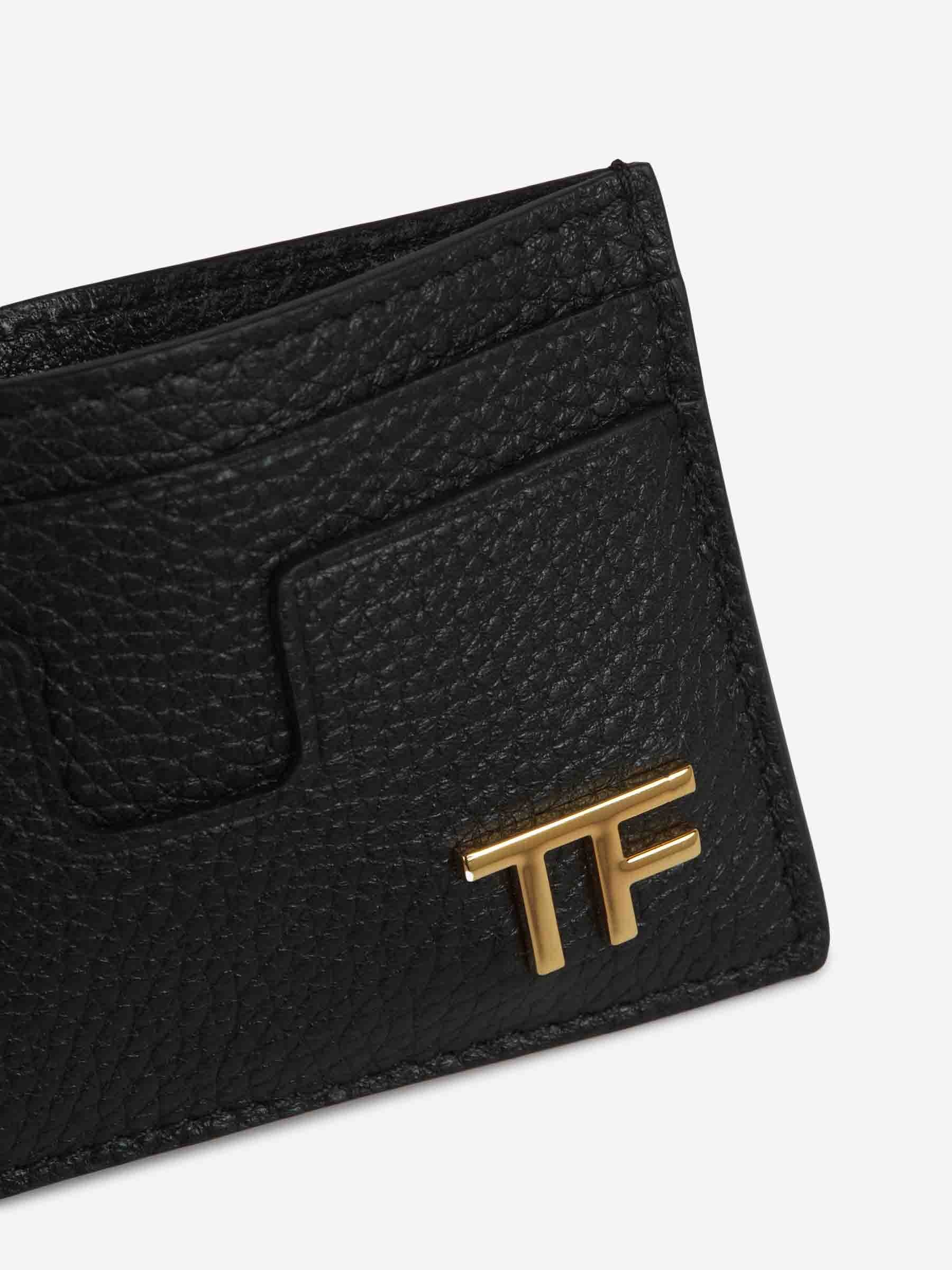 LEATHER LOGO CARD HOLDER - 4