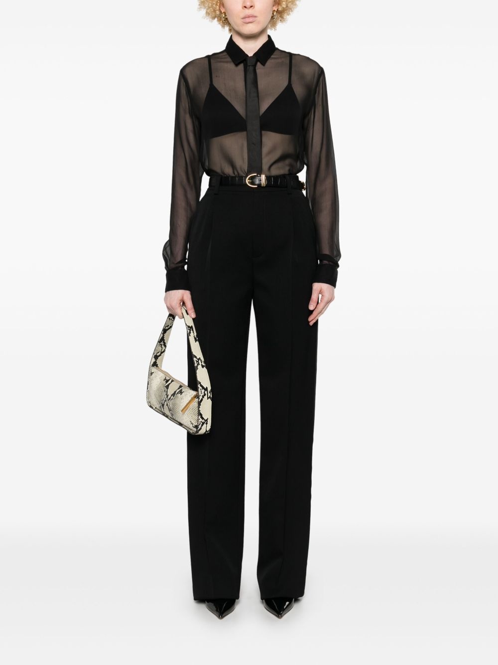 grain de poudre tuxedo trousers - 2