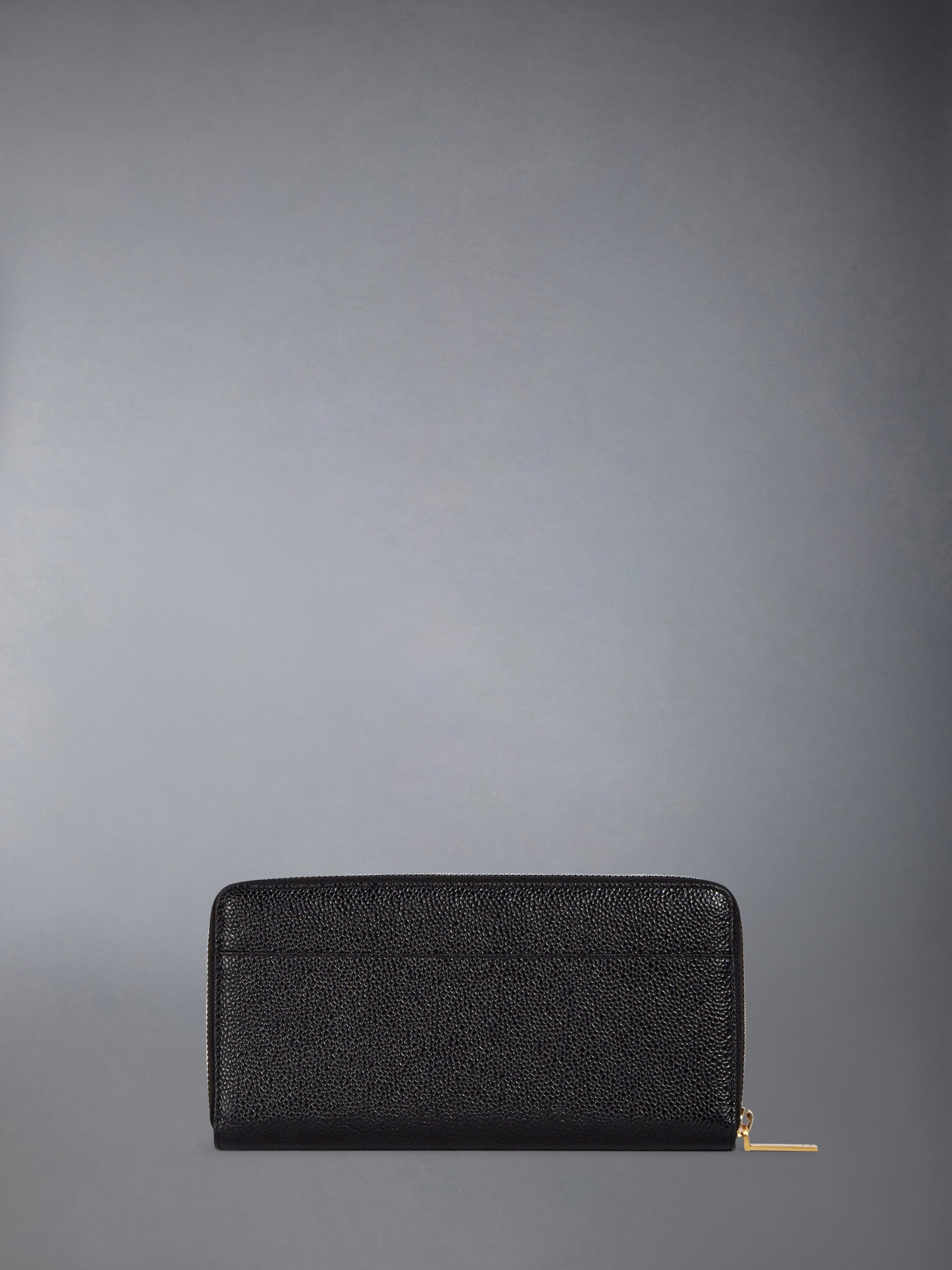 PEBBLE GRAIN CONTINENTAL ZIP WALLET - 4