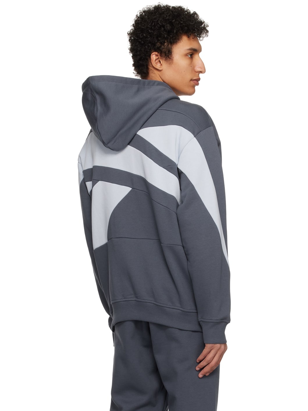 【関税込み】Reebok Classics ブルー Proud フーディ Reebok Blue Proud Hoodie | REVERSIBLE