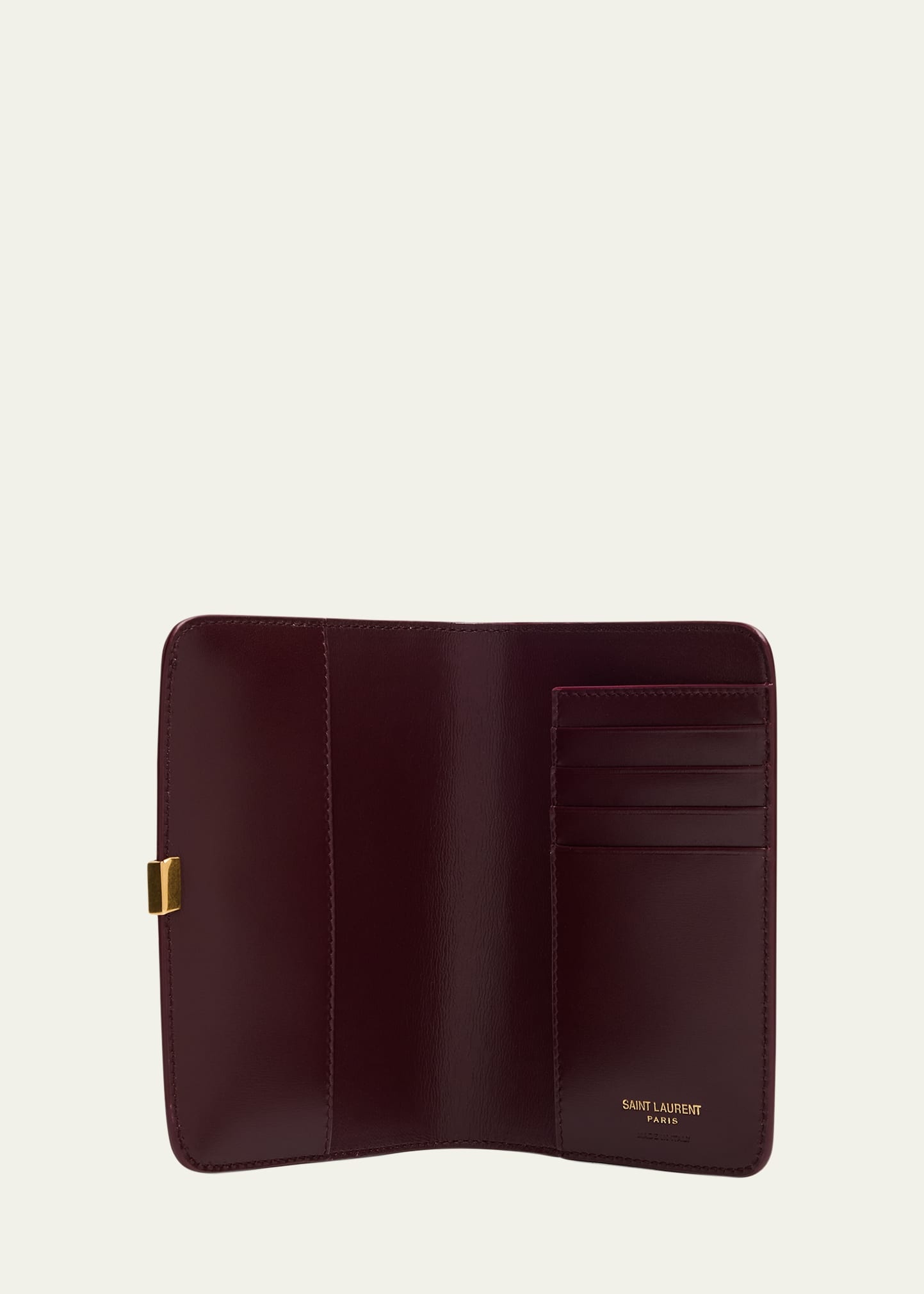 YSL Passport Holder in Calfskin - 4