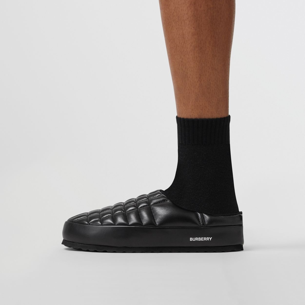 Quilted Lambskin Slippers - 4