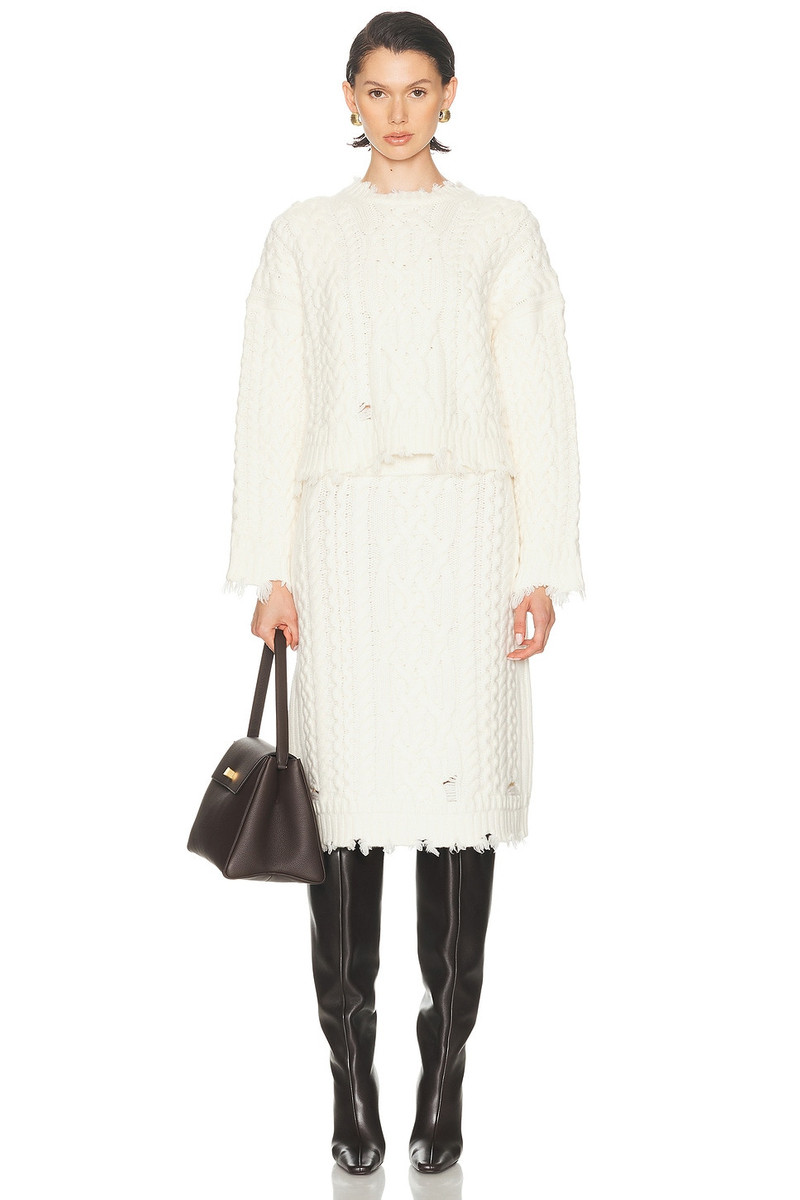 SIMKHAI Felix Cropped Sweater outlook
