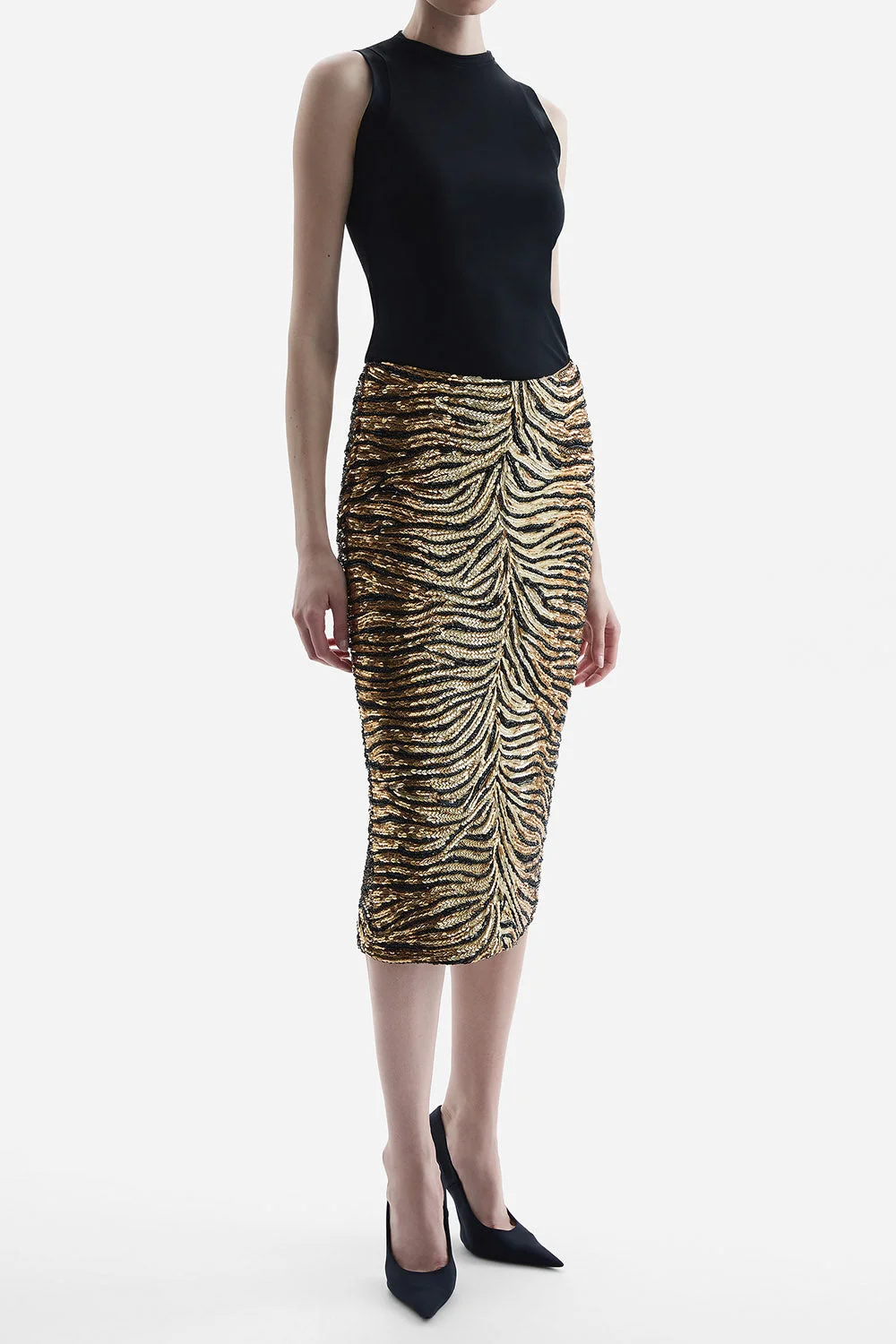 Maison Sequin Skirt - 1