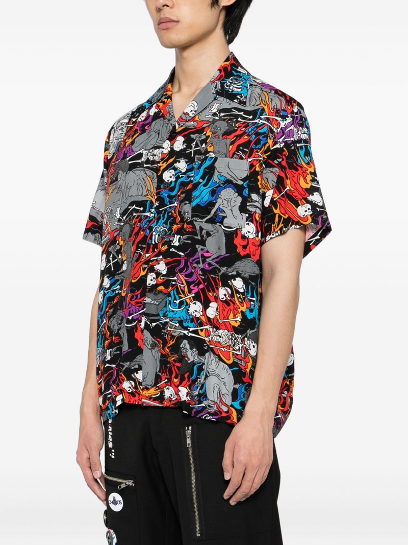 all-over graphic print shirt 3