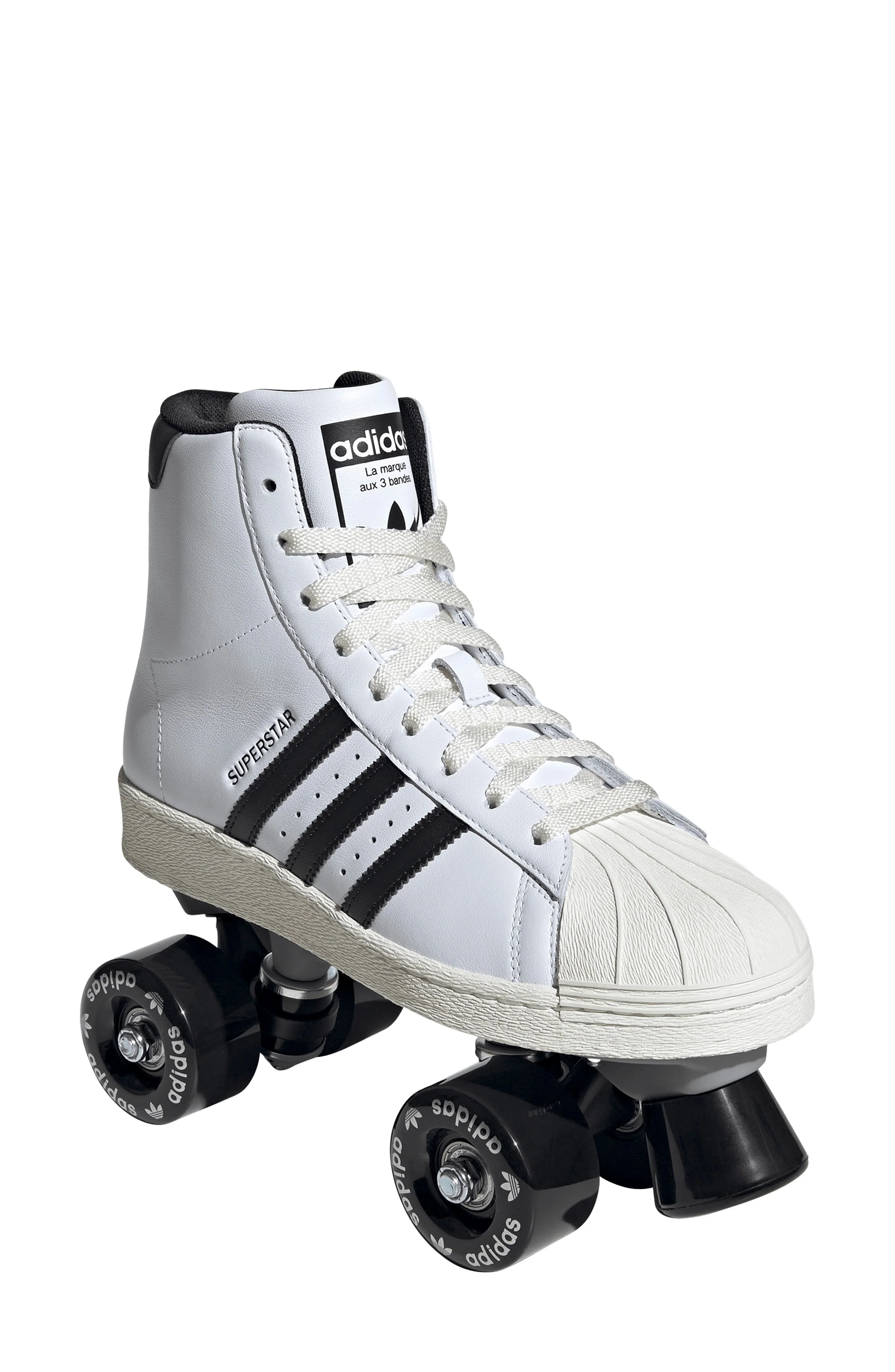 adidas Superstar 82 Roller Skate in White/Black/Off White at Nordstrom - 1