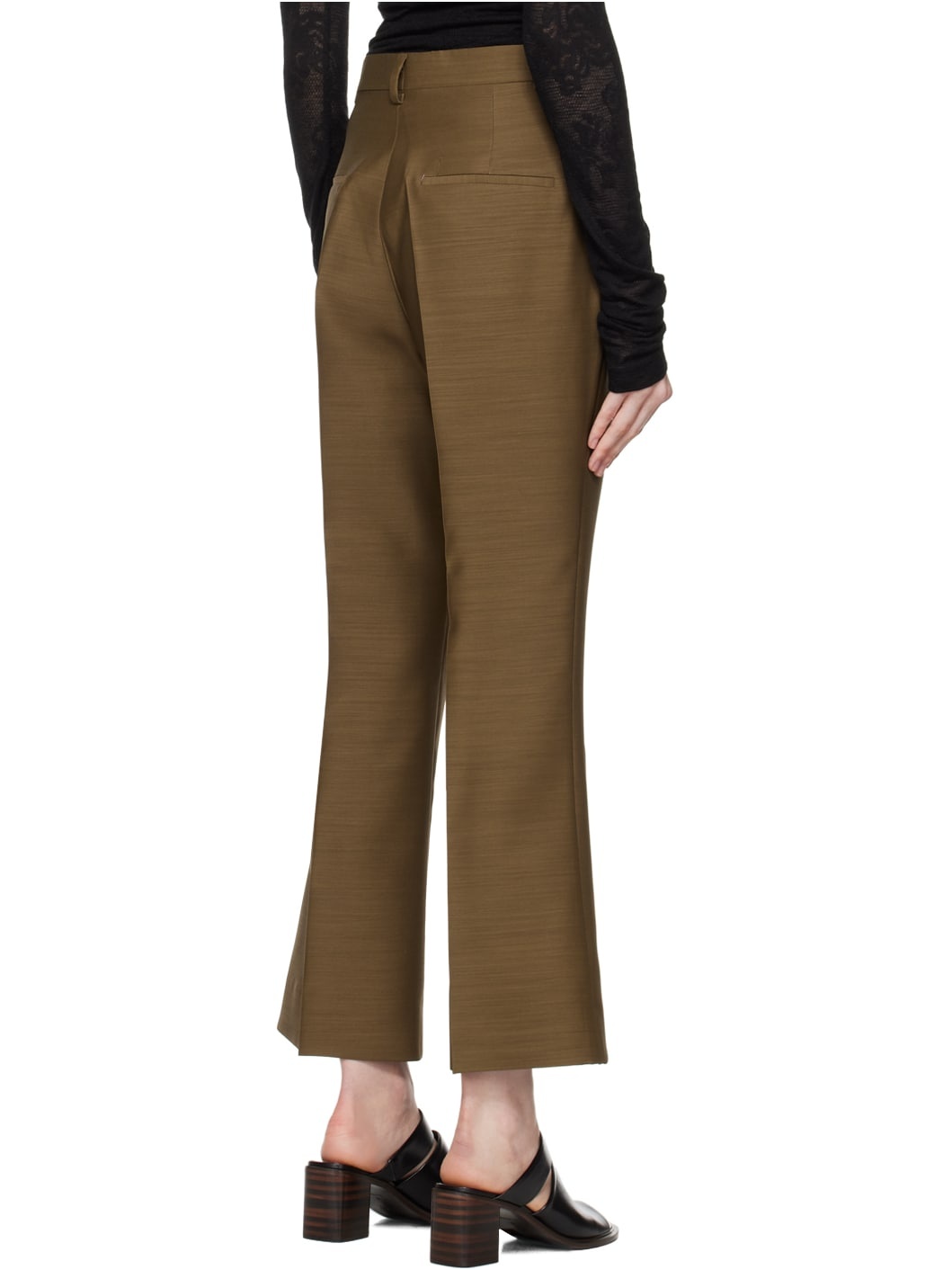 Khaki Credo Trousers - 3