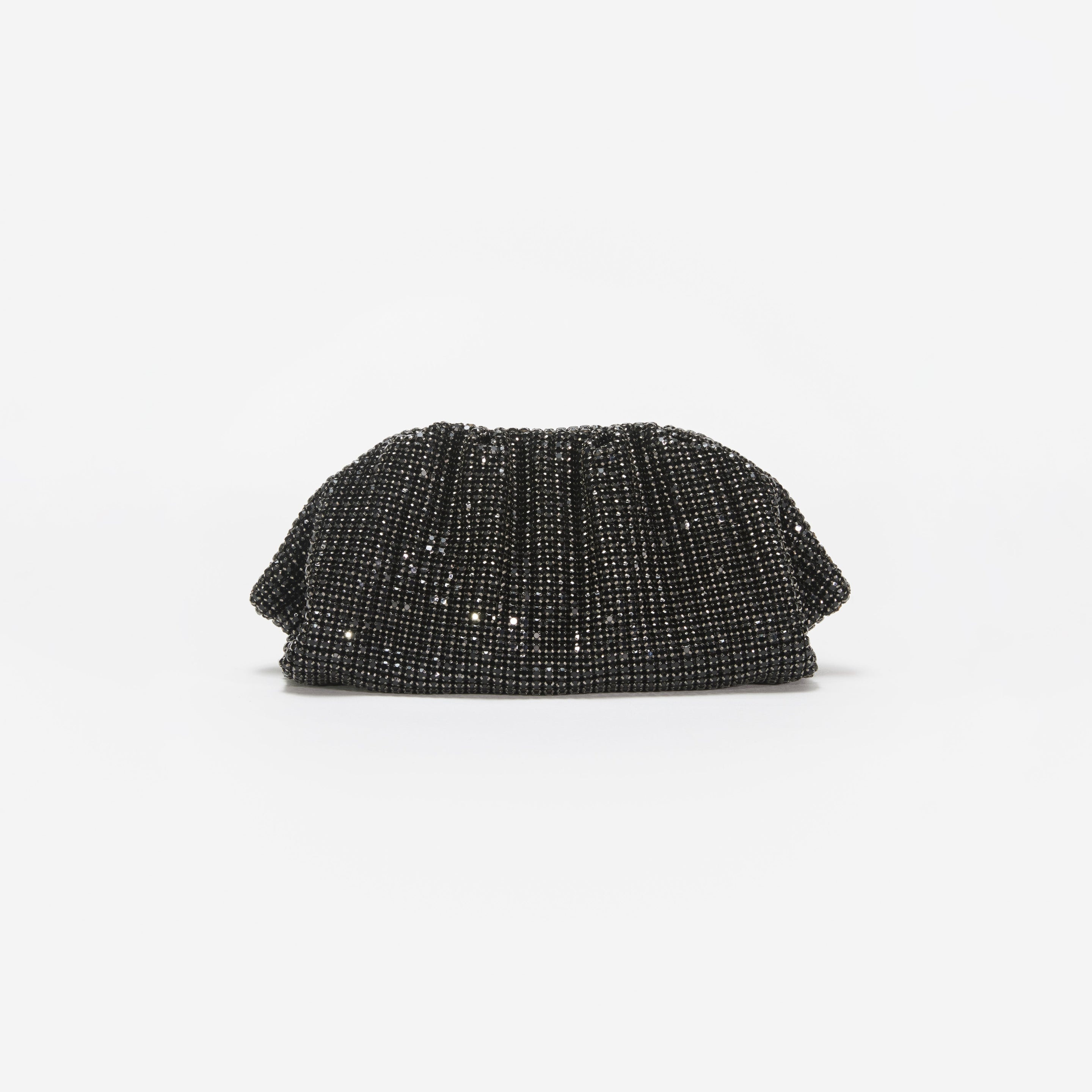 Black Diamante Pouch - 1