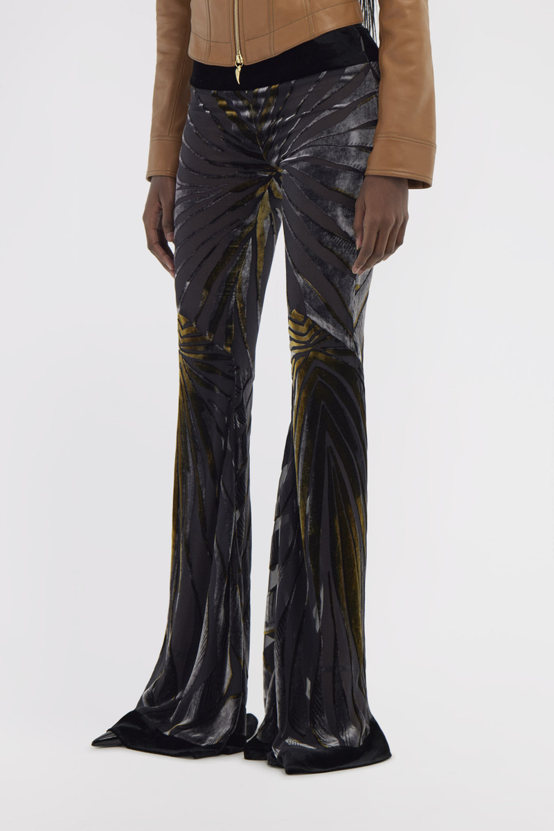 Flare Velvet Trousers 5