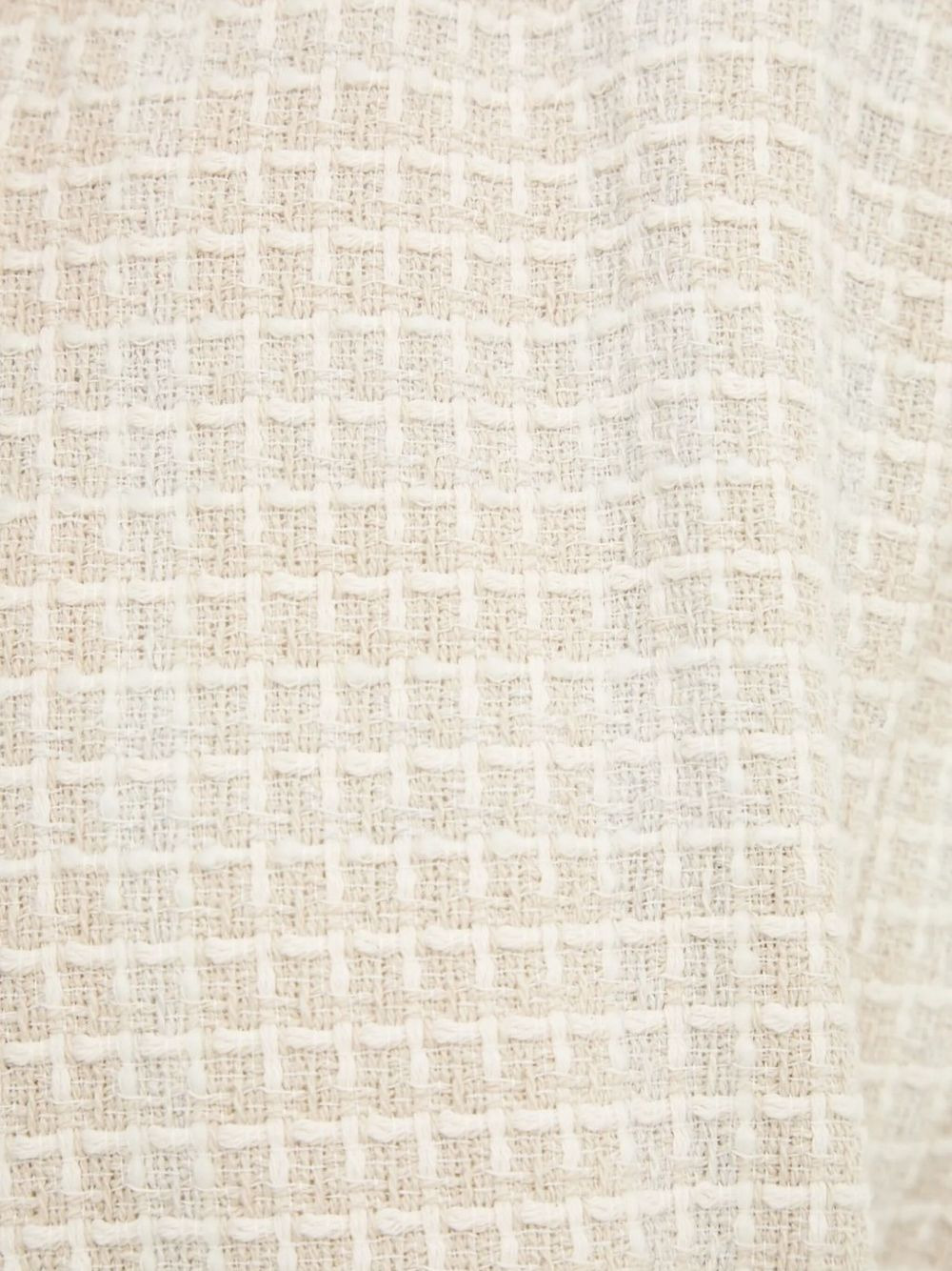 grid-pattern jacket - 4
