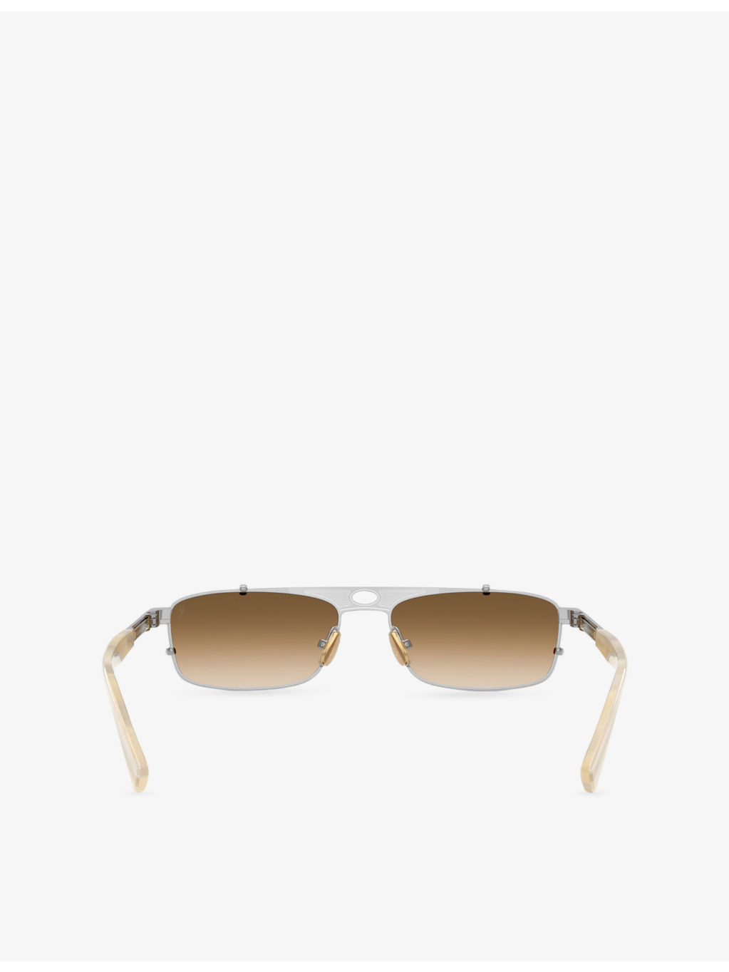 BC2010ST Paloma Rectangle-Frame Metal Sunglasses - 4