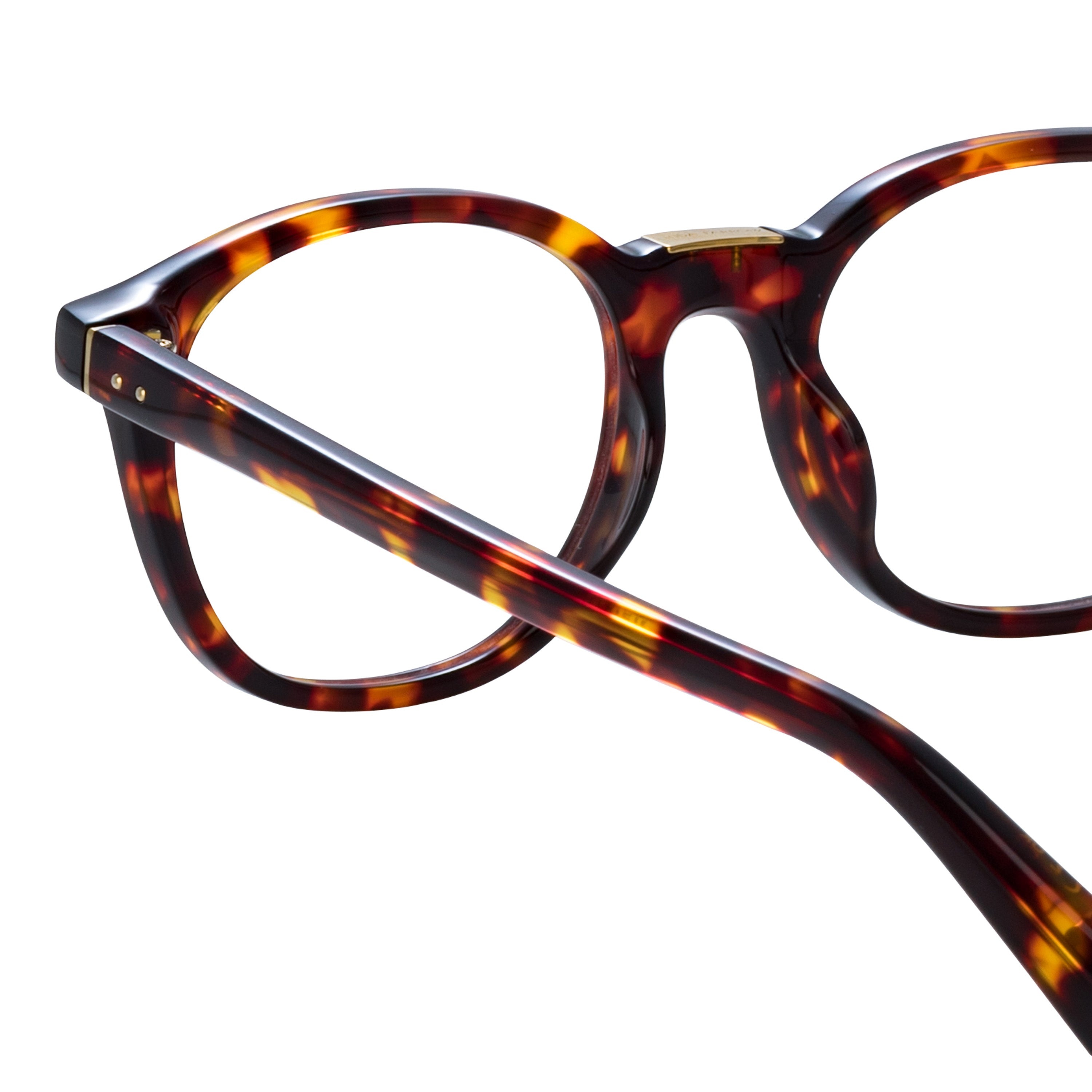 POWELL OPTICAL D-FRAME IN TORTOISESHELL - 5