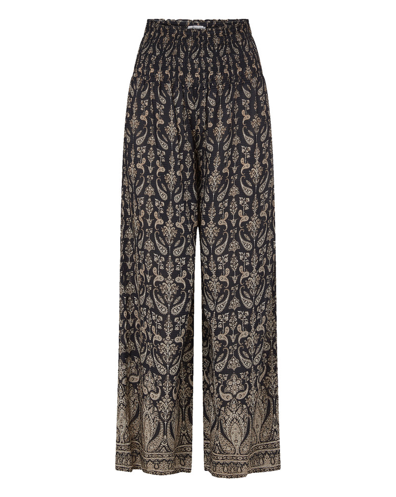 CALLAWAY SMOCKED WIDE-LEG PANT 1