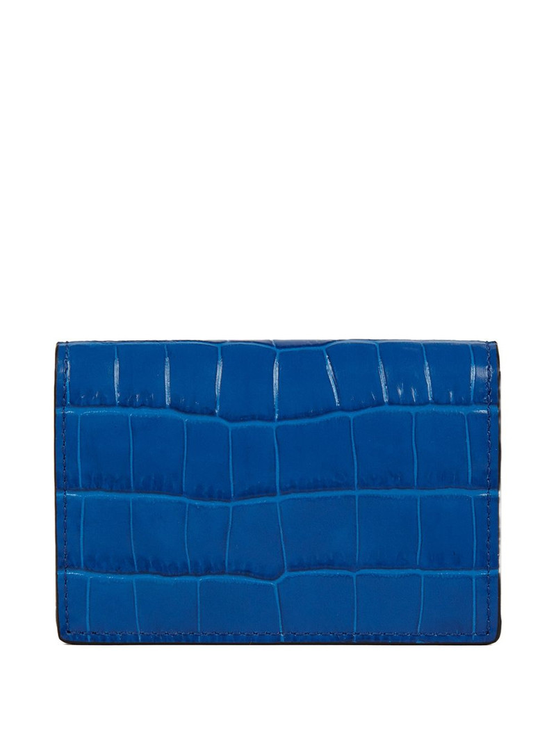 Smythson Mara snap-closure cardholder outlook