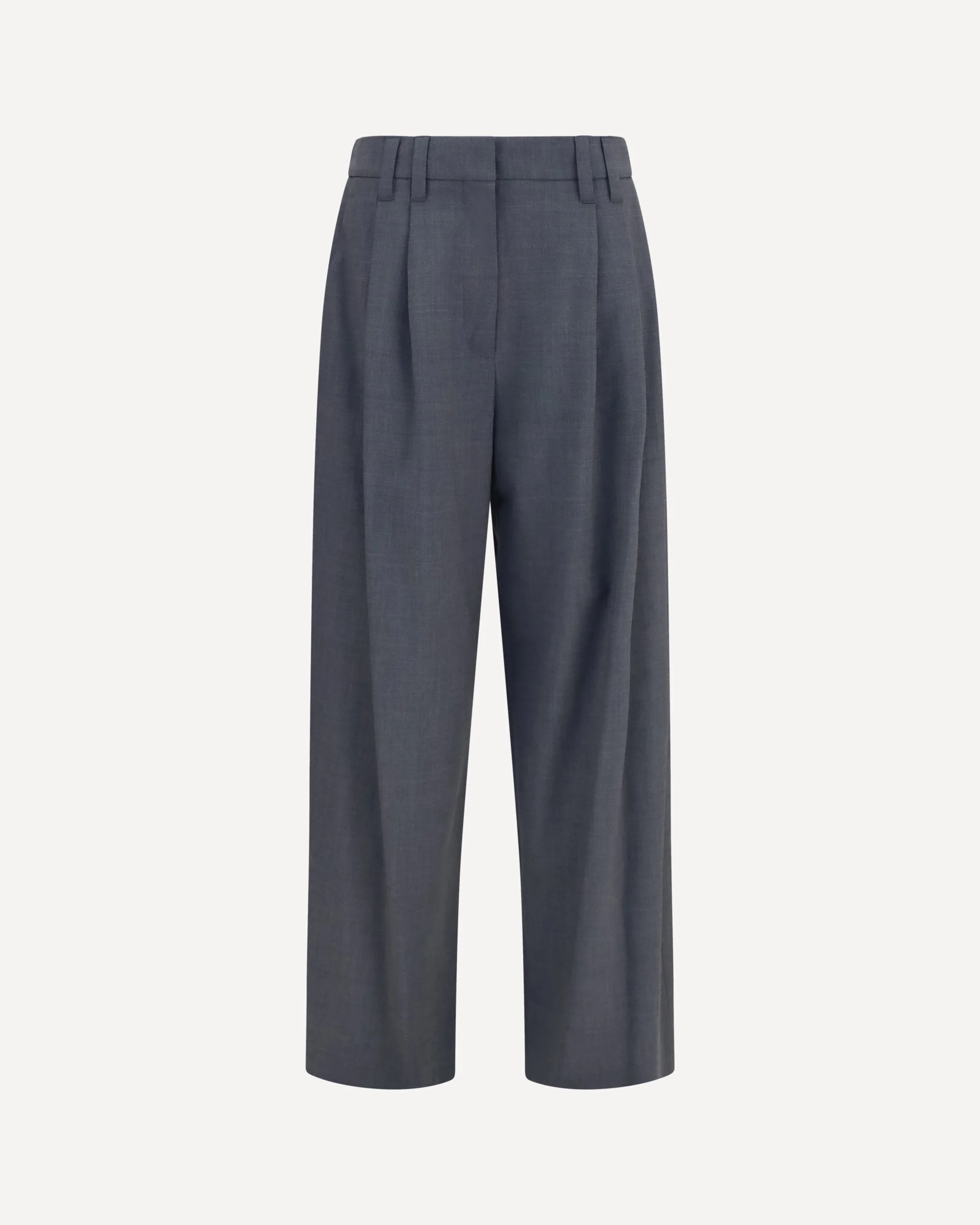 Tropical wool tailored Pants with Monili detail - 1