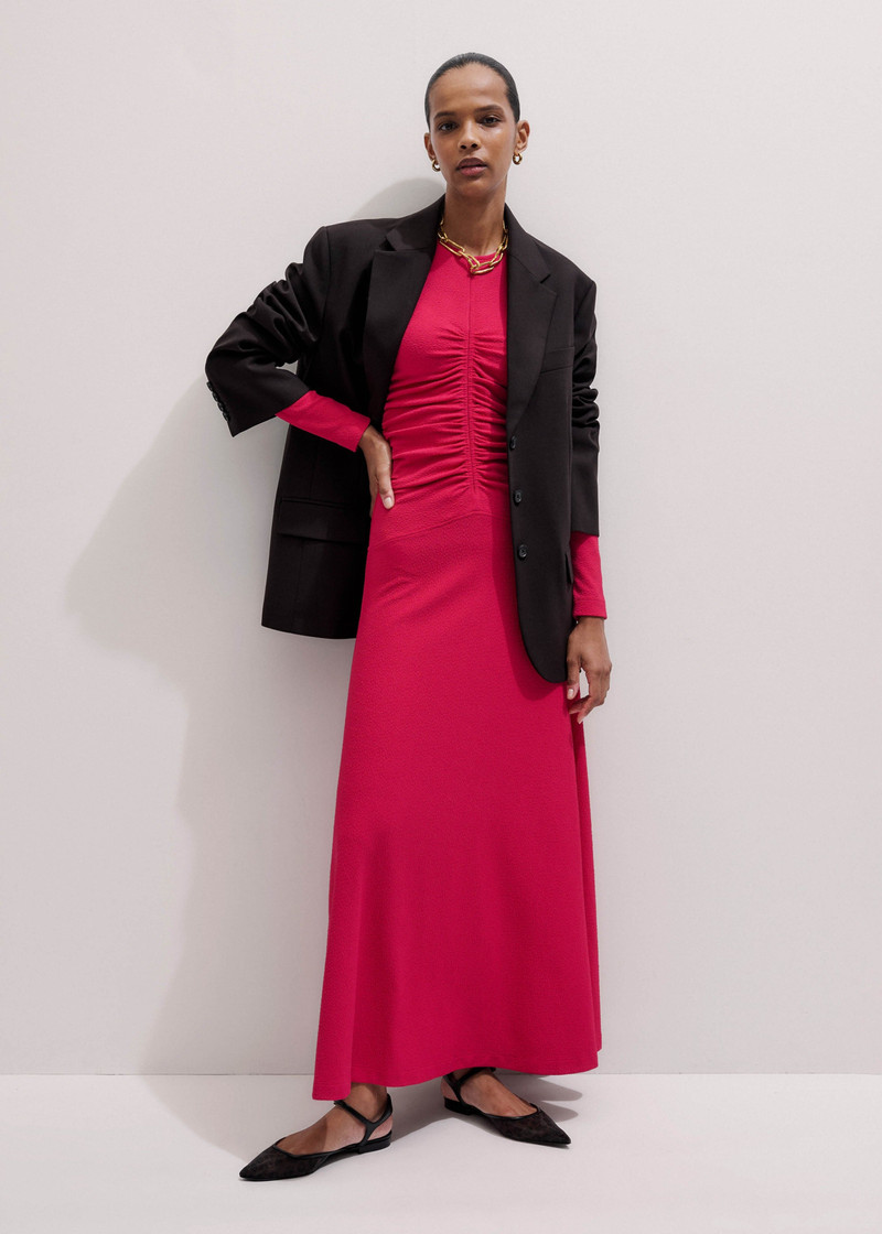 Ruched Maxi Dress 3