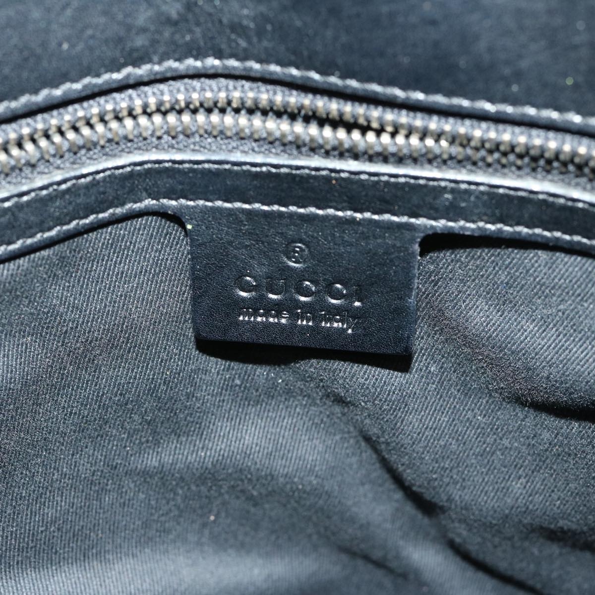 GUCCI GG Canvas Hand Bag Black - 14