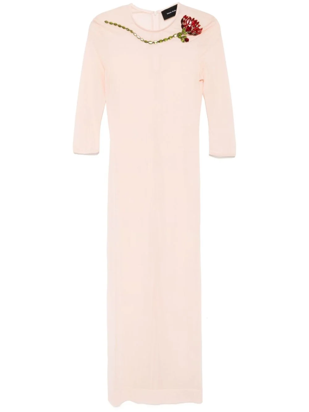 ballet mesh column dress - 1