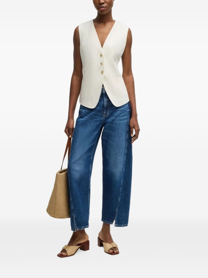 BOSS V-neck buttoned waistcoat outlook