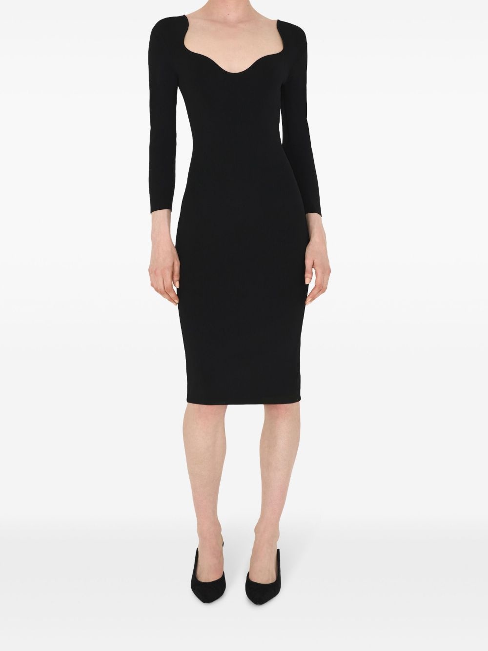 Kaia stretch-knit midi dress - 2