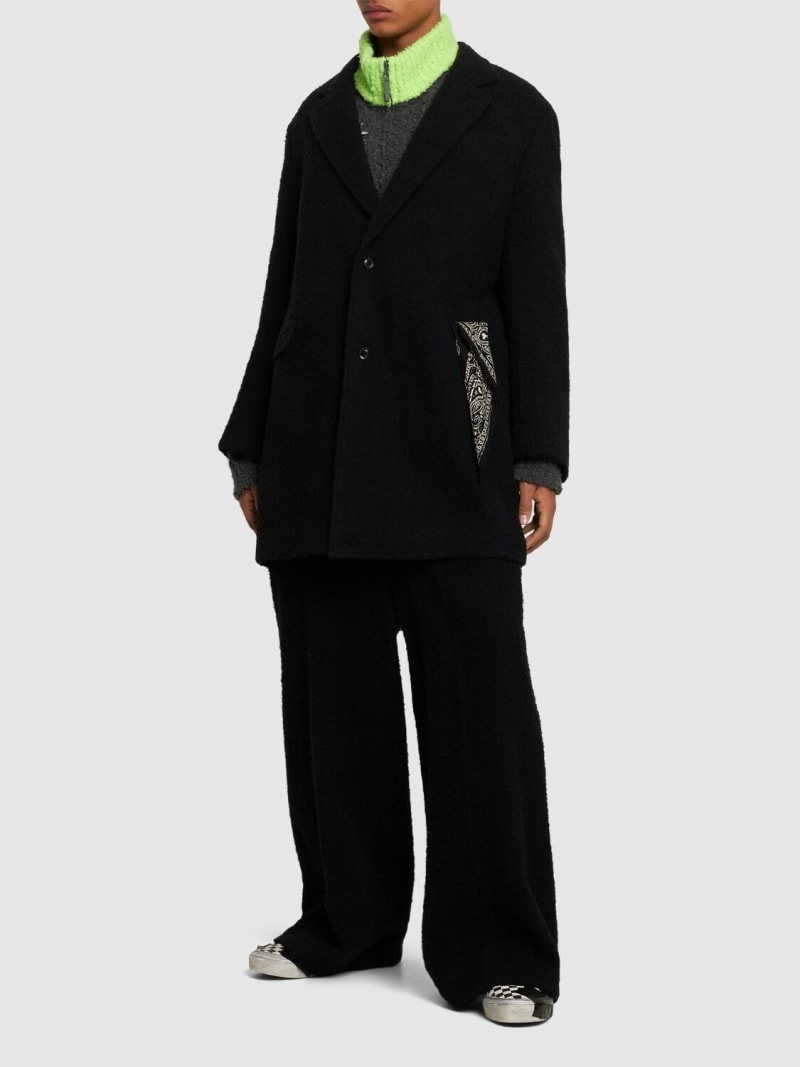 Stuffed tailored wool jacket - 2