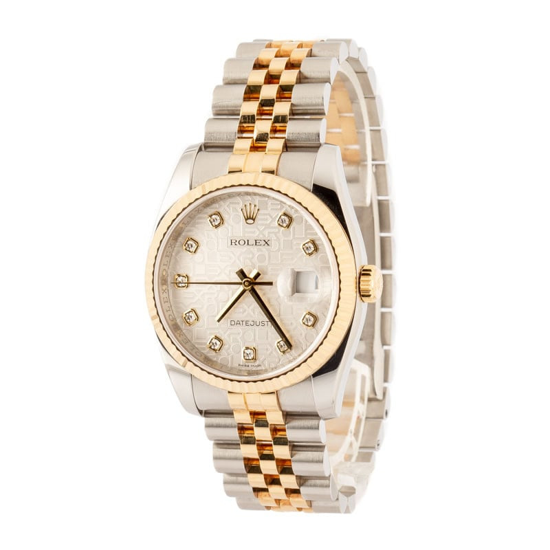 Rolex Datejust Ref 116233 Jubilee Diamond Dial - 2