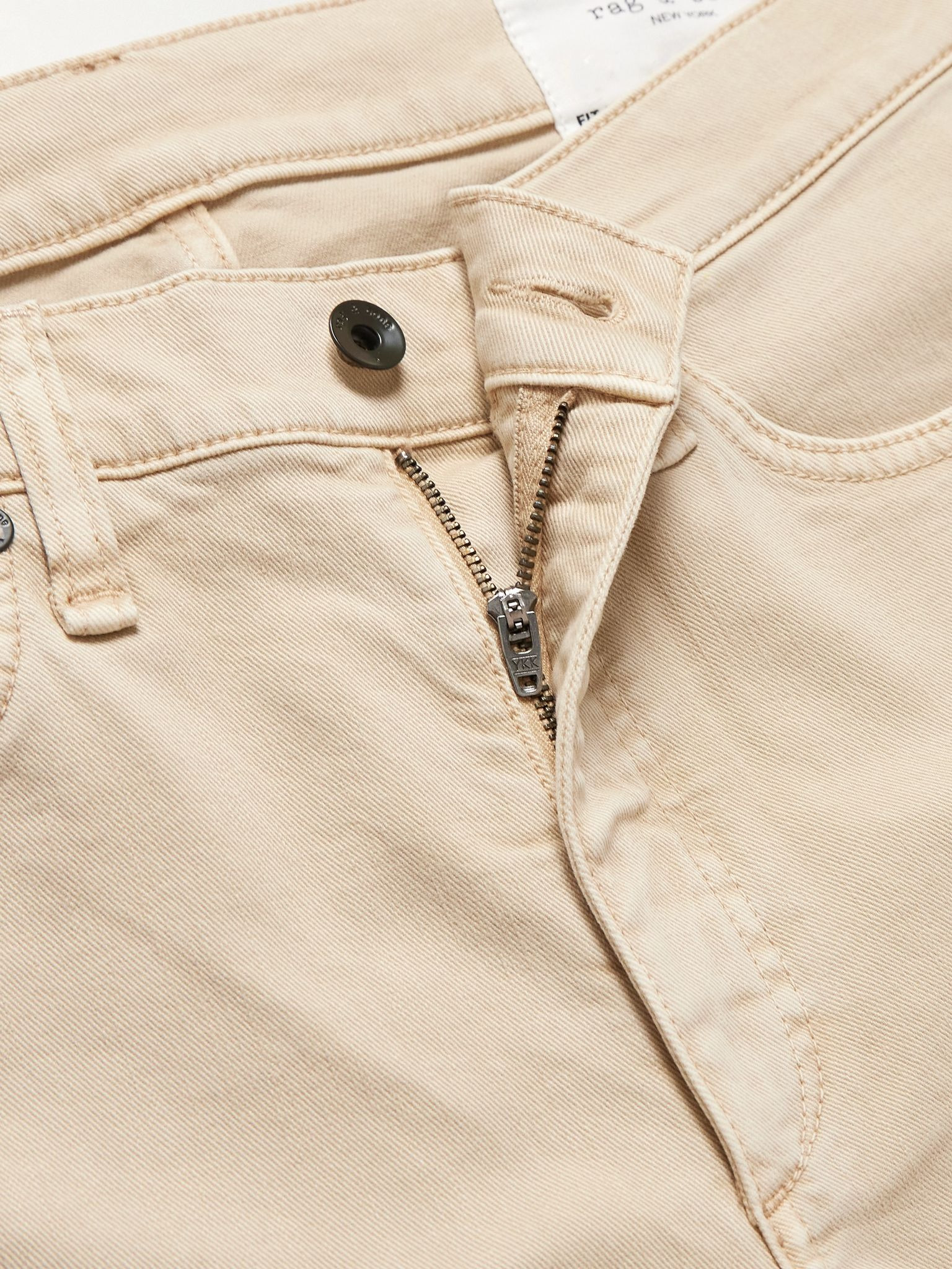 Fit 2 Slim-Fit Jeans Beige - 6