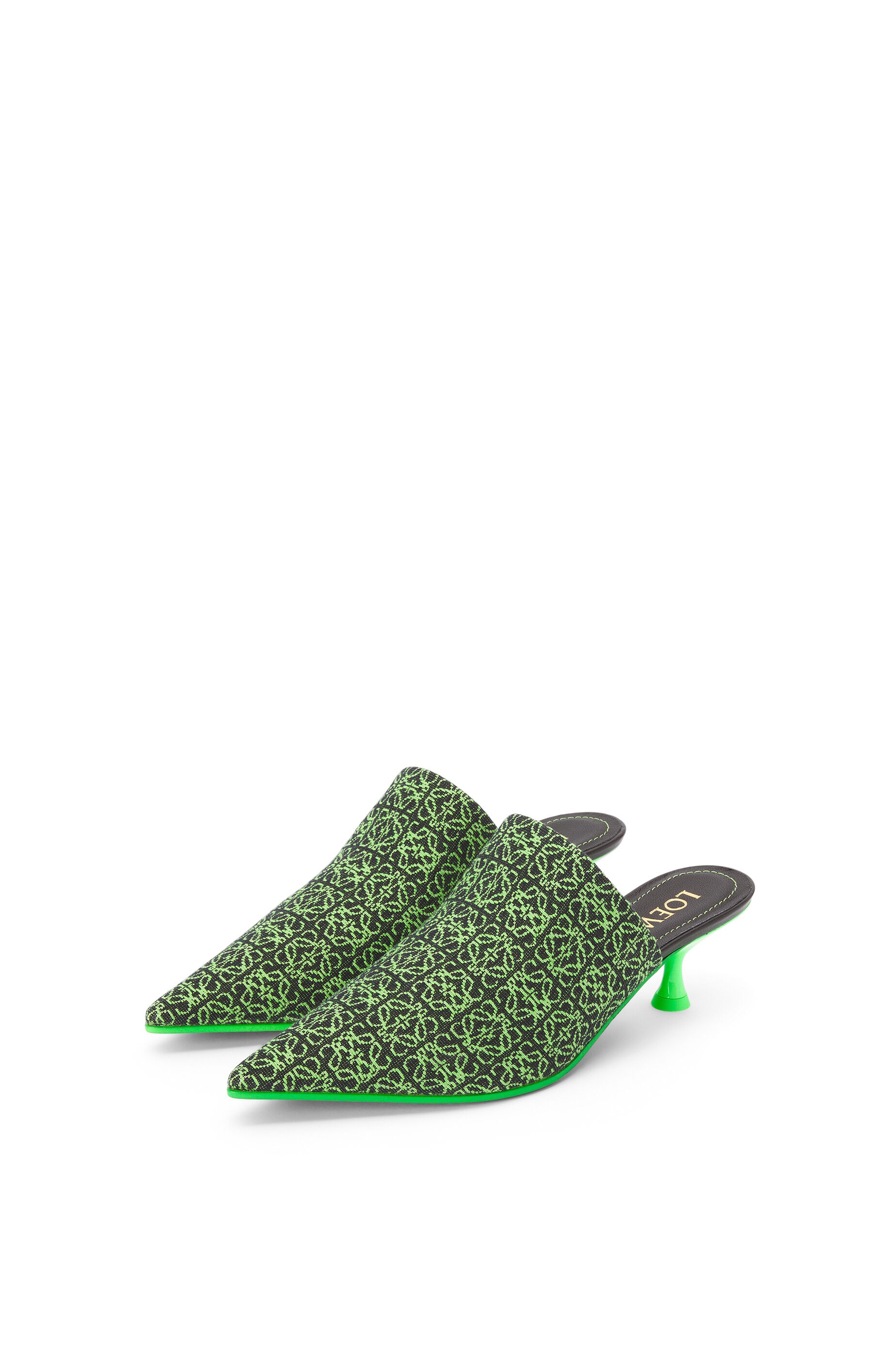 Pointy pump 50 in Anagram jacquard - 2