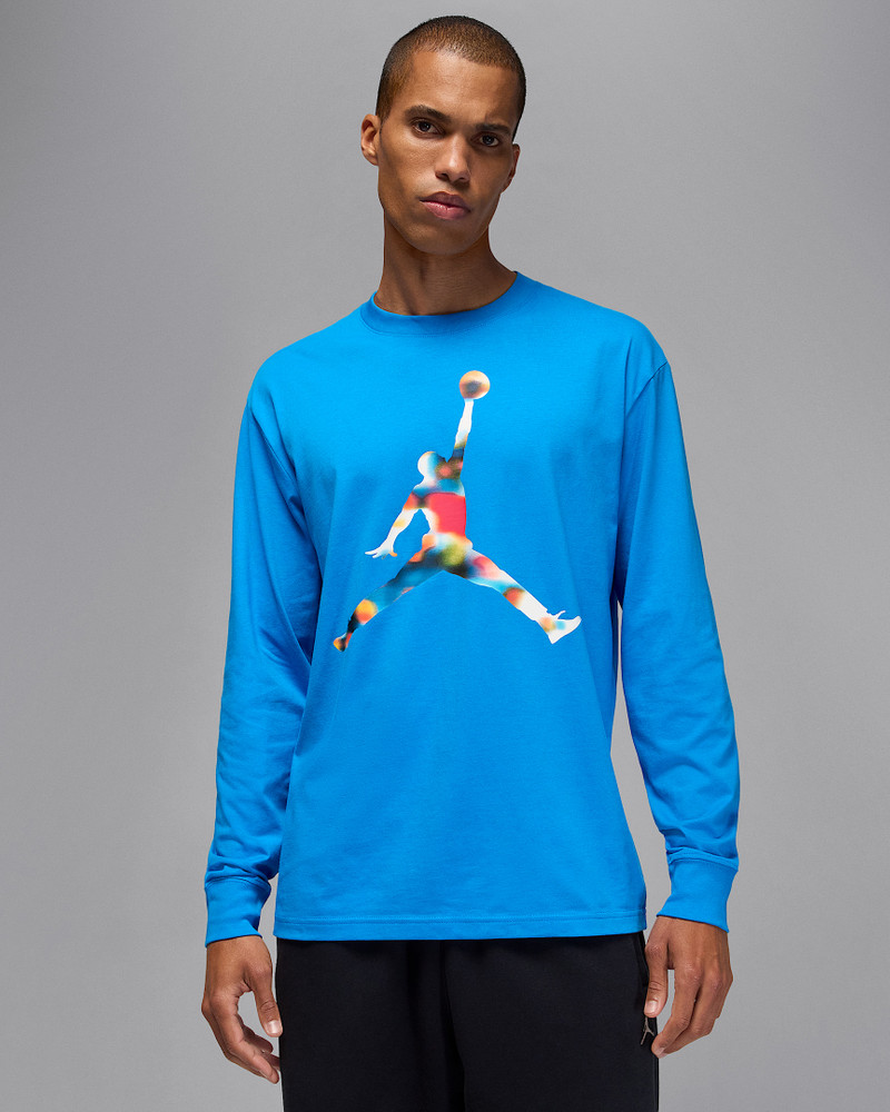 Jordan Flight Men's Long-Sleeve Crewneck T-Shirt 1