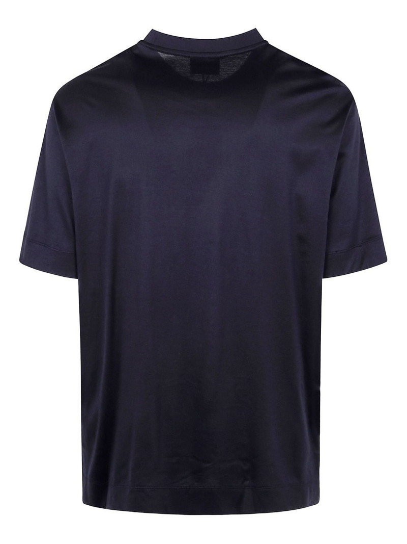 EMPORIO ARMANI patch-pocket logo-patch T-shirt outlook