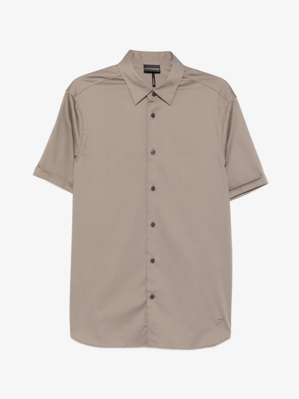 short-sleeve button-down shirt - 1
