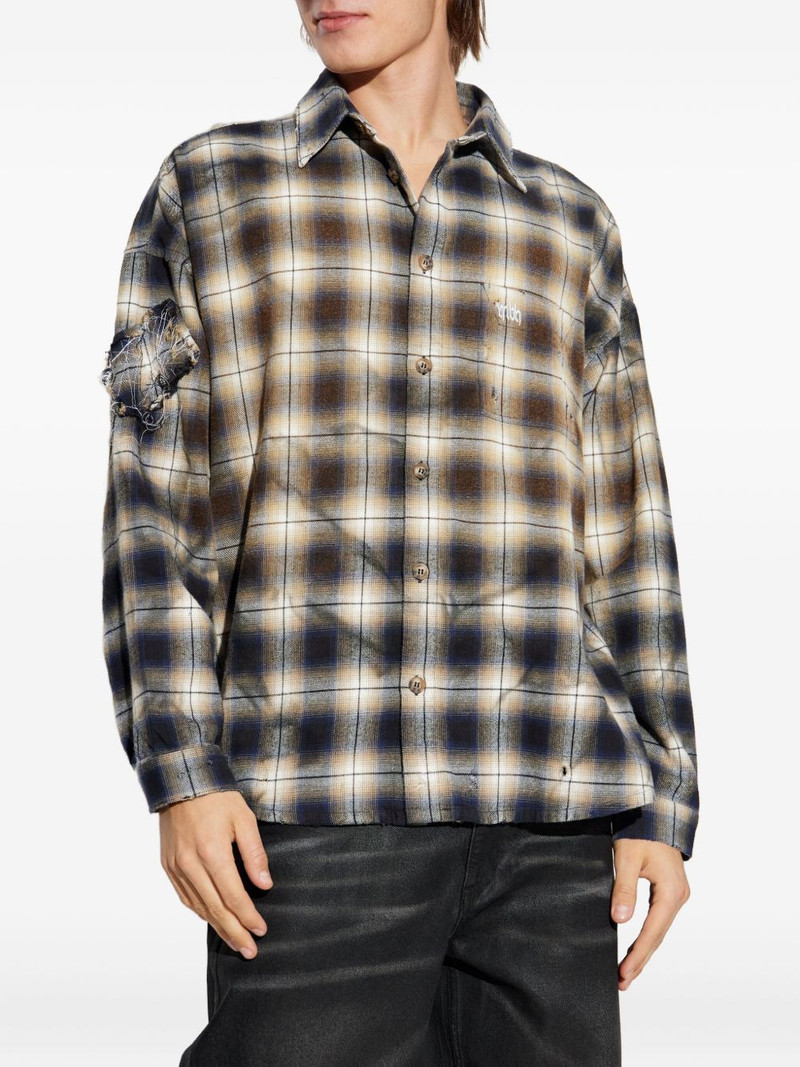 plaid ripped shirt 3