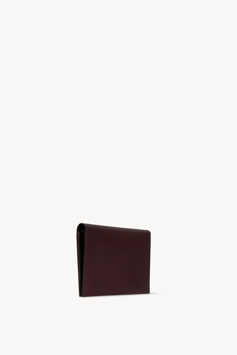 The Row Travel Pouch in Leather outlook