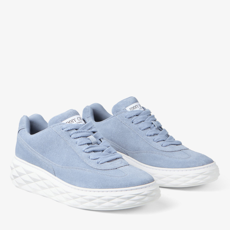 Diamond Maxi Retro M Blue Haze Velvet Suede Trainers 2