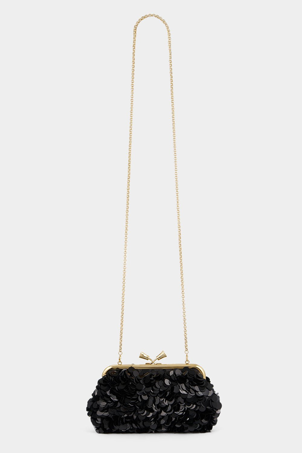 Maud Tassel Clutch - Anthracite - 7