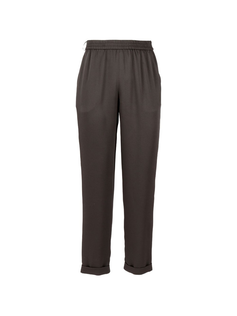 elasticated tapered trousers 1
